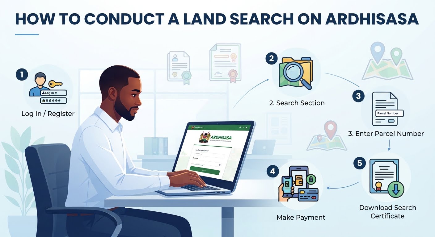 Ardhisasa Land Search 2026: A Step-by-Step Guide to Online Verification, Owner Consents, and Registry Fees